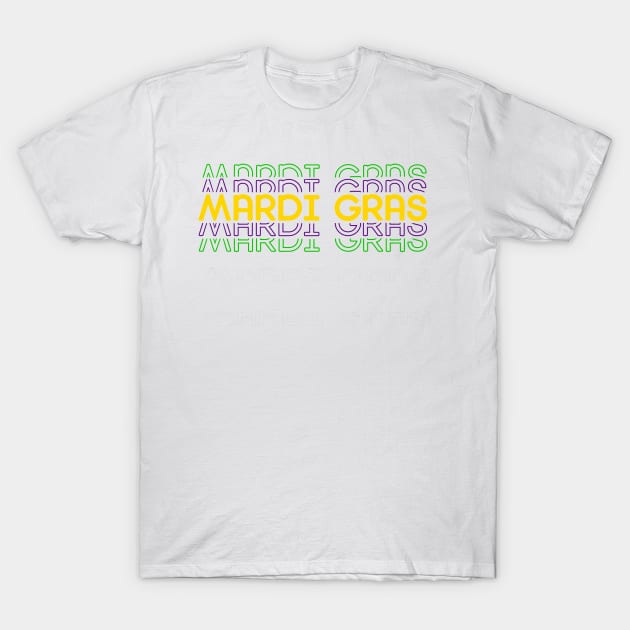 Thank you for Mardi Gras T-Shirt by AlliCatz